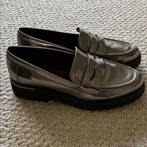 Franco Sarto Womens Camrynn Lug Sole Loafers